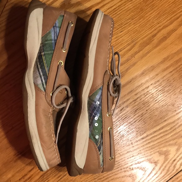 Sperry TOP SIDER womens leather boat shoe 2 eye size 9M style #9776592 - Picture 7 of 10